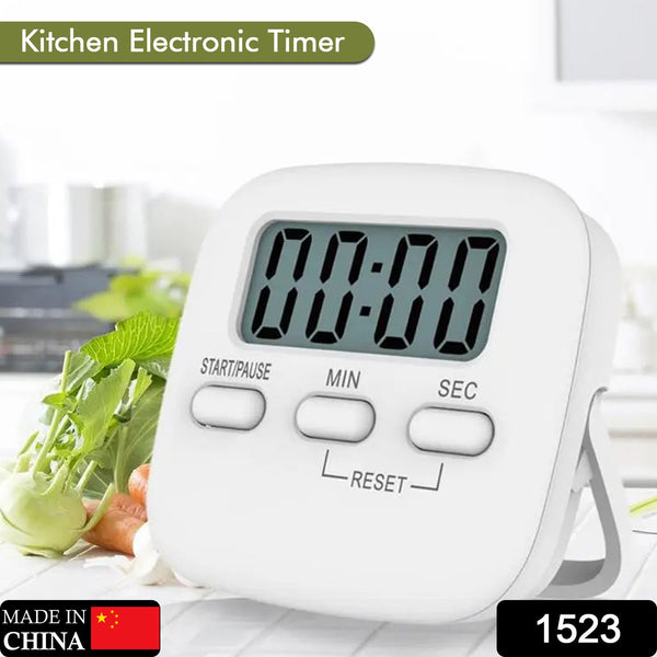 Kitchen timer with magnetic stand