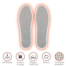 Massage Magnetic Self Heating Insole Shoe, Heating Insole for Women Men - Unisex Warm Insole - Thermal Insoles - Tourmaline Self Heating Shoe Inserts - Warm Shoe Pad (1 Pair)