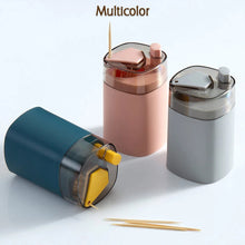 Safe and convenient toothpick holder, automatic pop-up feature for easy dispensing.