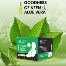 Sanitary Pantyliner with Neem & Aloe Vera, Ultra Thin, PH Balanced, Antibacterial (24 Pads, 155mm)