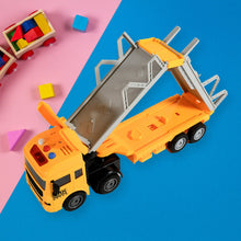 Realistic Long-Haul Toy Vehicle Transport Playset with Lights and Sound