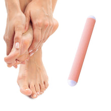 Foot roller massager with acupressure features.