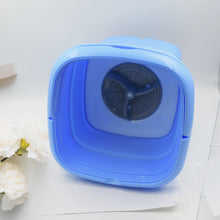 Full view of portable mini washer demonstrating its suitability for various uses.