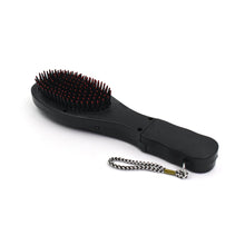 Electric massager comb with vibrating function for hair care.