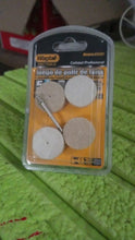 Rotary Tool Accessory Wool Felt Polishing Pad Felt (5 Pcs Set)