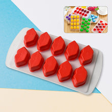 Silicone Mold Ice Cube Tray Creative Sweet Multi Type Ice Tray, Ice Cube Trays Multi Fruit Shape Ice Tray (1 Pc)