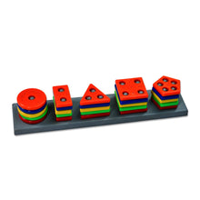 Multi-angle column blocks for kids, ideal for educational play