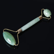 Jade stone facial massager