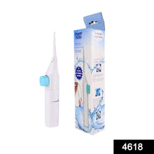 Portable water flosser for dental hygiene