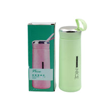 Glass water bottle for gym and kids