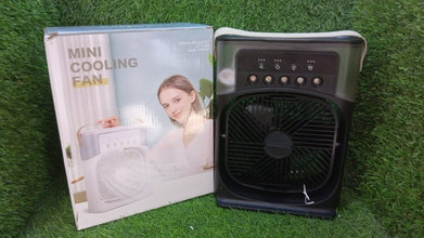 Mini air conditioner fan for desks