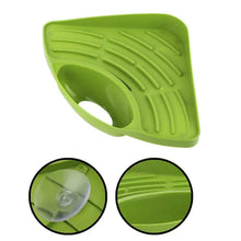 Corner sink strainer for kitchen waste