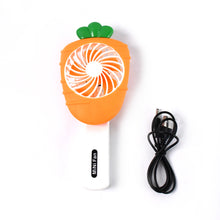 Rechargeable Handheld Mini Fan (Battery Not Included  Mix Color)