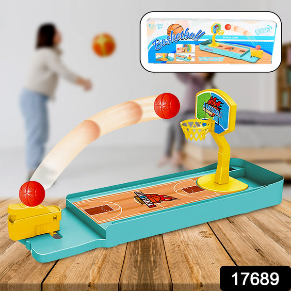 Mini Table Top Finger Basketball Game for Kids - Desktop Game for Kids & Adults, Basketball Finger Bowling Game, Fun Indoor Finger Bowling Game for Boys & Girls, Family Board Game