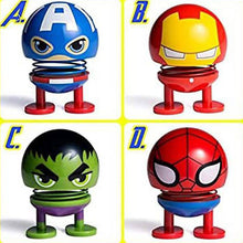 Emoji spring superhero dolls